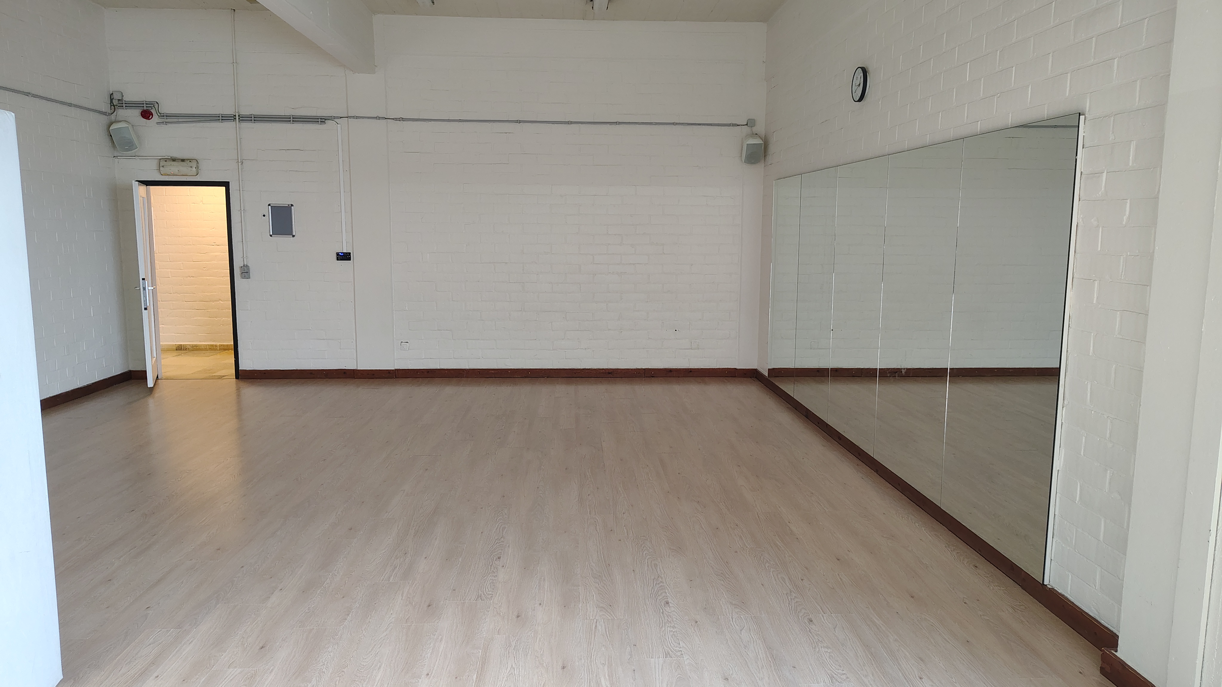 The training room at Sporthal Kessel-Lo